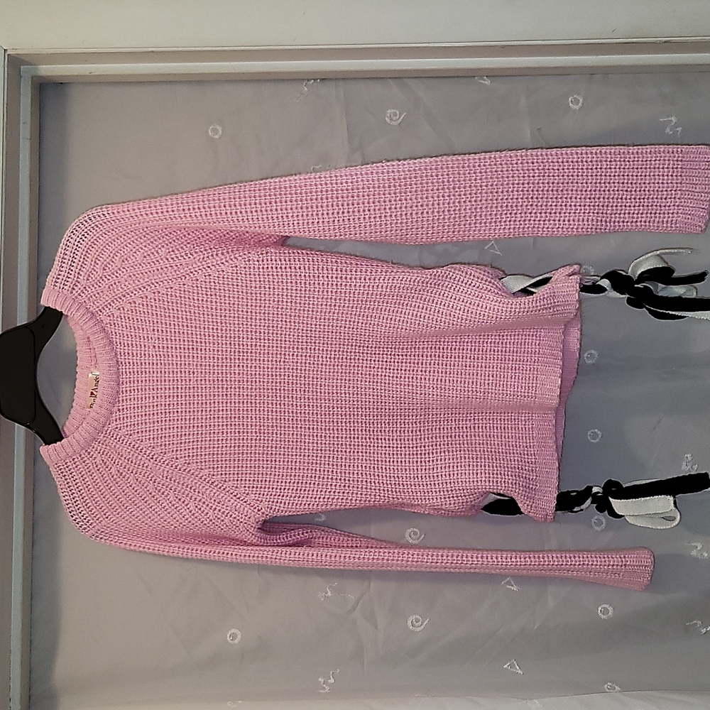 Pink Angel sweater